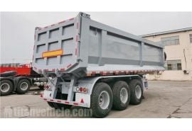Tri Axle 60 Ton Dump Trailer will ship to Guyana