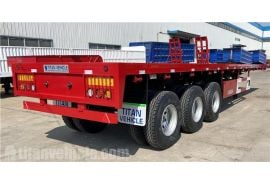 40 foot Tri Axle Trailer will be sent to Algeria