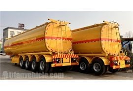 40000 Liters Petrol Tanker Trailer will be sent to Benin