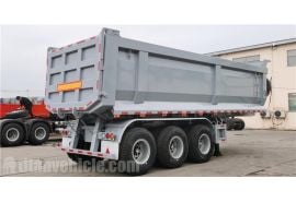 35 Cubic Heavy Duty Dump Trailer will export to Ghana