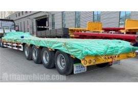 120 Ton Low Loader Trailer will be sent to Dominica