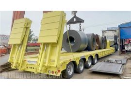 130 Ton Low Loader Trailer will export to Guinea