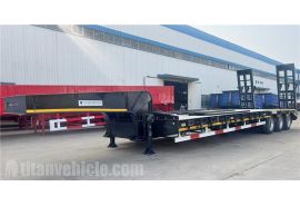 3 Axle Low Bed Trailer will be sent to Kenya