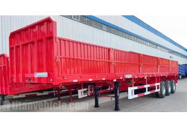 60 Ton Drop Side Trailer will ship to Benin