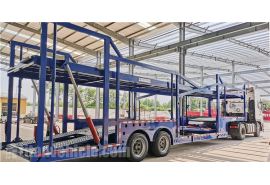 2 Axle Car Carrier Trailer will be sent to Dominica