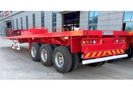 Tripple Axle Trailer is shipped to Tanzania