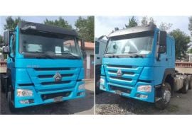 Howo 400 6x4 Tractor Head Truck will export to Tanzania