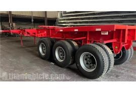 3 Axle 40ft Skeletal Semi Trailer will be sent to Zambia