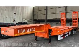 3 Axle Low Bed Trailer will be sent to Kenya