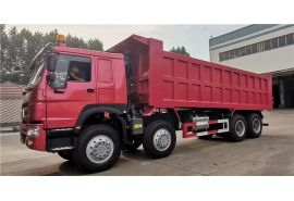 Howo 430 Dump Truck 8x4 will be sent to Ghana