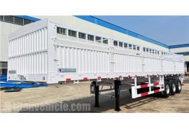 Tri Axle 60 Ton Animal Transport Trailer will be sent to Djibouti