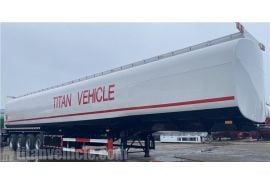 4 Axle 75000 Liters Fuel Tanker Trailer will be sent to Guyana