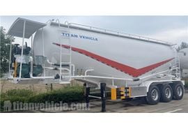 Tri Axle 50 Ton Bulker Cement Tanker Trailer will be sent to Zimbabwe