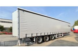 Tautliner Truck Trailer will be sent to Russia