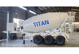 Cement Mixer Trailer will be sent to Guyana