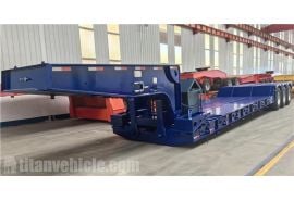 80 Ton Detachable Gooseneck Lowboy Trailer will be sent to Guyana GYNAM