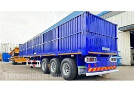 1200mm High Side Sidewall Trailer will be sent to Congo