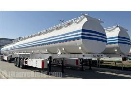 45000 Liters Fuel Tanker Trailer has been sent to Mauritania