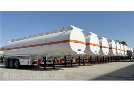 50000 Liters Oil Tanker Trailer will be sent to Benin