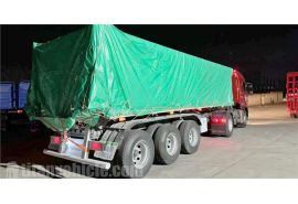 U Shape 30CBM Dump Semi Trailer will export to Congo