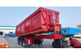 30 CBM Semi Tipper Trailer will be sent to Tanzania