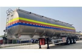 38000 Lts Aluminum Tanker Semi Trailer will be sent to Jamaica