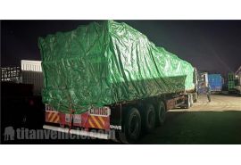 Tri Axle 60 Ton Side Wall Trailer will be sent to Zimbabwe Harare