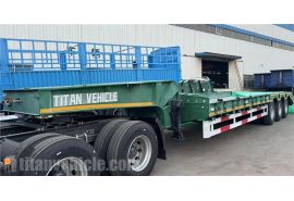 80 Ton Low Loader Trailer will be sent to Angola