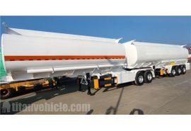 25000L+38000L Superlink Double Tanker Trailer will be sent to Namibia