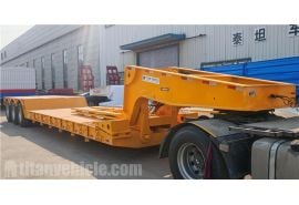 60 Ton Gooseneck Lowboy Trailer will be sent to Panama