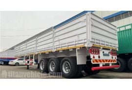 Tir Axle Grain Trailer will be sent to Zimbabwe