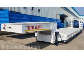 80 Ton Low Bed Trailer will be sent to Zimbabwe