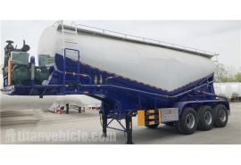 Tri Axle 45CBM Silo Cement Bulker Trailer will be sent to Jamaica