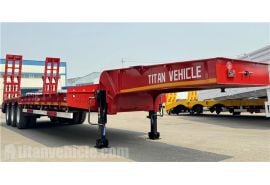 3 Axle Low Bed Heavy Haul Trailers will export to Guyana