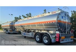 2 Axle Aluminum Tanker Trailer will be sent to Costa Rica