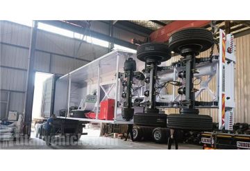 3 Axle Tipper Trailer has been sent to Sierra Leone