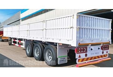 Tri Axle Sidewall Semi Trailer will be Sent to Zimbabwe