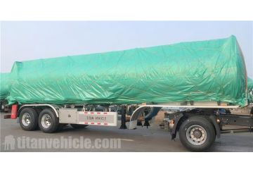 2 Axle Aluminum Tanker Trailer will be sent to Jamaica