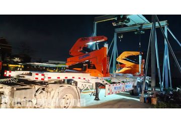 45 Ton Container Side Loader will be Shipped to Papua New Guinea