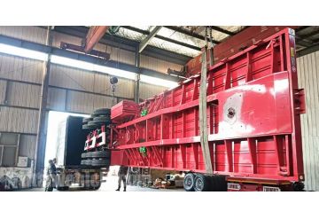 3 Axle Truck Flatbed Trailer will be Shipped to Uganda