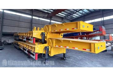 4 Axle Low Bed Trailer will be Sent to Mali