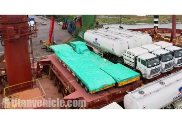 3 Axle Removable Gooseneck Trailer will be Shipped to Guyana