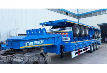 Flatbed Container Trailer & Lowbed Trailer will be Sent to Congo