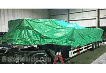 3 Axle Semi Low Bed Trailer will be Sent to Sierra Leone