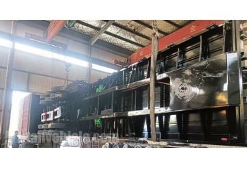 Tri Axle Flat Bed Trailer will be Sent to Guam 