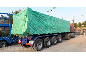 4 Axle Semi Tipper Trailer will be Sent to Angola