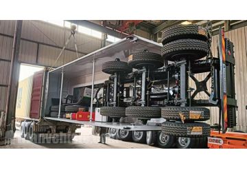 New 3 Axle Tipper Trailer will be sent to Mali by Container