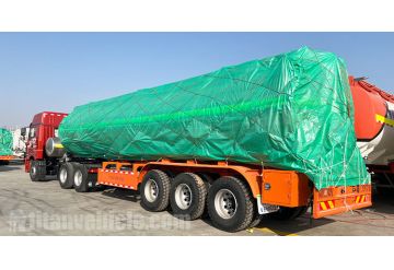 3 Axle Stainless Tanker Trailer will be Sent to Jamacia