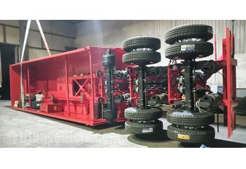 3 Axle End Dump Trailer will be Shipped to Congo