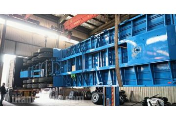4 Axle 80 Ton Flat Bed Semi Trailer will be sent to Ghana
